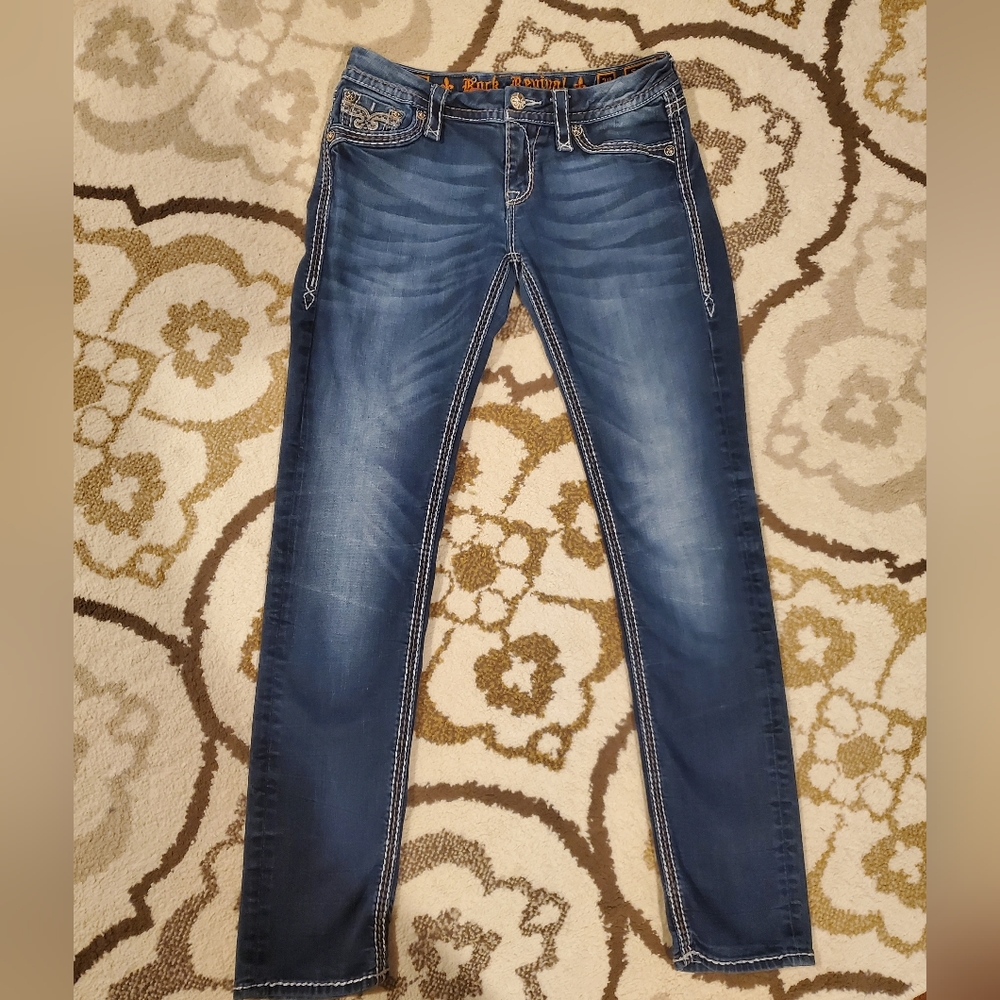 Rock Revival Saralyn Easy Skinny Size 28